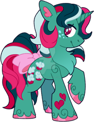 Size: 1280x1648 | Tagged: safe, artist:rohans-ponies, derpibooru import, fizzy, pony, twinkle eyed pony, unicorn, g1, deviantart watermark, female, mare, obtrusive watermark, solo, watermark