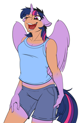 Size: 1280x1920 | Tagged: safe, artist:acesential, artist:tf-sential, twilight sparkle, alicorn, anthro, transformation