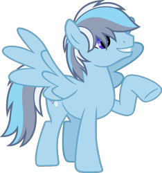 Size: 999x1068 | Tagged: safe, artist:pegasski, derpibooru import, oc, oc:intermittent clouds, pegasus, pony, male, simple background, solo, stallion, transparent background