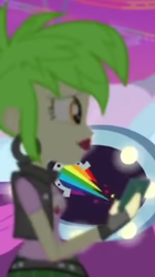 Size: 304x542 | Tagged: safe, derpibooru import, screencap, cherry crash, better together, equestria girls, rollercoaster of friendship, cropped, solo