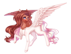 Size: 2604x1984 | Tagged: safe, artist:honeybbear, derpibooru import, oc, pegasus, pony, female, high res, mare, simple background, solo, transparent background