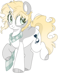 Size: 1337x1668 | Tagged: safe, artist:cinnamontee, derpibooru import, oc, oc:ren, pony, unicorn, clothes, male, scarf, simple background, solo, stallion, transparent background