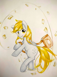 Size: 1920x2560 | Tagged: safe, artist:stardust0130, derpibooru import, derpy hooves, pegasus, pony, :t, female, looking at you, mare, solo