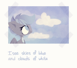 Size: 1124x1004 | Tagged: safe, artist:petruse4ka, derpibooru import, oc, oc only, pegasus, pony, bust, cloud, eyelashes, female, looking up, mare, pegasus oc, solo, wings