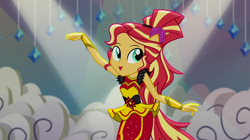 Size: 1920x1078 | Tagged: safe, derpibooru import, screencap, sunset shimmer, dance magic, equestria girls, spoiler:eqg specials, dance magic (song), flamenco dress, solo