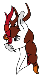 Size: 1389x2469 | Tagged: safe, artist:agdapl, derpibooru import, kirin, pony, bust, crossover, kirin-ified, scout, signature, simple background, species swap, team fortress 2, transparent background