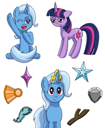 Size: 1080x1314 | Tagged: artist needed, safe, derpibooru import, trixie, twilight sparkle, alicorn, alicornified, race swap