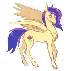 Size: 1024x1030 | Tagged: safe, artist:doekitty, derpibooru import, oc, oc:speedy blossom, pegasus, pony, female, mare, simple background, solo, transparent background