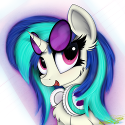 Size: 4000x4000 | Tagged: safe, artist:ser-p, derpibooru import, dj pon-3, vinyl scratch, pony, absurd resolution, headphones, solo