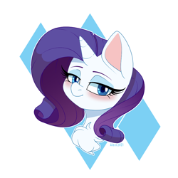 Size: 900x900 | Tagged: safe, artist:alexsc112, derpibooru import, rarity, pony, unicorn, simple background, solo, white background