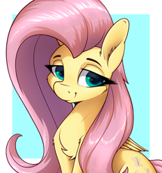 Size: 2238x2400 | Tagged: safe, artist:aquaticvibes, derpibooru import, fluttershy, pegasus, pony, chest fluff, cute, daaaaaaaaaaaw, ear fluff, ears, looking at you, shyabetes