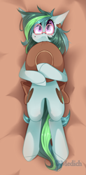 Size: 1133x2308 | Tagged: safe, artist:mediasmile666, derpibooru import, oc, oc only, pony, biting, female, glasses, hoof hold, looking at you, mare, solo