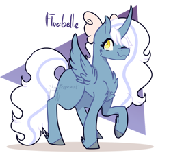 Size: 1024x925 | Tagged: safe, artist:shinupeppermint, derpibooru import, oc, oc:fleurbelle, alicorn, alicorn oc, bow, chest fluff, female, golden eyes, hair bow, horn, mare, one eye closed, simple background, transparent background, wings