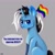 Size: 1600x1600 | Tagged: safe, artist:ske, derpibooru import, oc, oc only, pony, unicorn, cyrillic, gay pride flag, gray background, lgbt, lgbt flag, pride, pride flag, russian, simple background, solo, translated in the comments