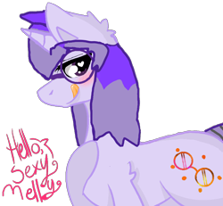 Size: 886x820 | Tagged: safe, artist:mellow91, artist:smashmelonbases, derpibooru import, oc, oc only, oc:glass sight, pony, unicorn, beautiful, blushing, cute, dialogue, female, flirting, glasses, heart eyes, hoof on chest, horn, looking at you, mare, ocbetes, p:, simple background, solo, text, tongue, tongue out, transparent background, unicorn oc, wingding eyes, word balloon