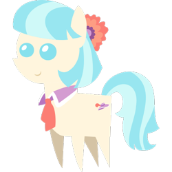 Size: 512x512 | Tagged: safe, derpibooru import, coco pommel, earth pony, pony, .svg available, emoji, female, mare, pointy ponies, simple background, solo, trace, transparent background, vector