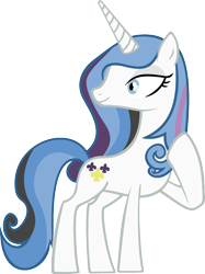 Size: 1920x2564 | Tagged: safe, derpibooru import, edit, fancypants, fleur-de-lis, pony, unicorn, female, high res, mare, palette swap, ponyar fusion, recolor, simple background, smiling, transparent background, vector, vector edit