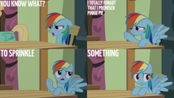 Size: 1280x720 | Tagged: safe, derpibooru import, edit, edited screencap, editor:quoterific, screencap, rainbow dash, zephyr breeze, pegasus, pony, flutter brutter, season 6, female, female focus, male, mare, offscreen character, open mouth, solo focus, spread wings, stallion, wings
