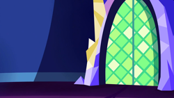 Size: 1280x720 | Tagged: safe, derpibooru import, screencap, dungeons and discords, background, door, no pony, scenic ponyville, twilight's castle