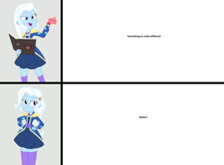 Size: 7712x5675 | Tagged: safe, artist:draymanor57, derpibooru import, trixie, equestria girls, meme