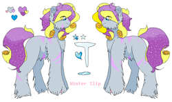 Size: 970x574 | Tagged: safe, artist:chyoatas, derpibooru import, oc, oc only, pony, unicorn, chest fluff, clothes, duo, ear fluff, ears, ethereal mane, hoof fluff, horn, male, reference sheet, simple background, solo, stallion, starry mane, unicorn oc, white background