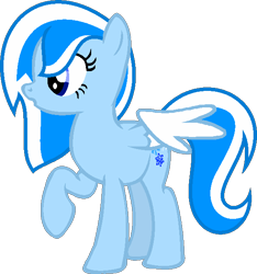 Size: 572x612 | Tagged: safe, artist:pegasski, derpibooru import, oc, oc only, pegasus, pony, base used, eyelashes, raised hoof, raised leg, simple background, solo, transparent background, two toned wings, wings