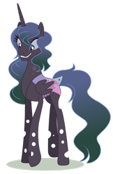 Size: 1280x1971 | Tagged: safe, artist:venomous-cookietwt, derpibooru import, oc, changepony, hybrid, female, parents:twisalis, simple background, solo, transparent background