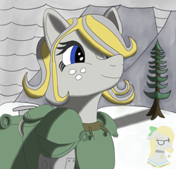 Size: 2500x2400 | Tagged: safe, artist:gray star, derpibooru exclusive, derpibooru import, oc, oc:gray star, fallout equestria, armor, female, mare, power armor