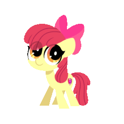 Size: 1000x1000 | Tagged: safe, artist:sugar morning, derpibooru import, apple bloom, scootaloo, sweetie belle, earth pony, pony, animated, blinking, bow, cutie mark crusaders, female, filly, gif, older, older apple bloom, simple background, solo, standing, transparent background