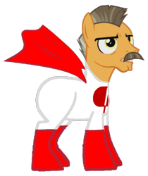 Size: 514x611 | Tagged: safe, artist:thatradhedgehog, derpibooru import, earth pony, pony, buried lede, crossover, invincible, j.k. simmons, male, omni-man, ponified, stallion