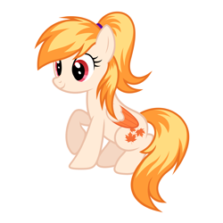 Size: 3001x3001 | Tagged: safe, artist:willow krick, derpibooru import, oc, oc only, oc:mapleaf autumn, pegasus, pony, female, high res, in design, mare, owner:willow krick, pegasus oc, simple background, smiling, solo, white background