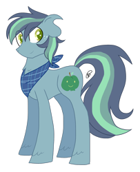 Size: 1300x1600 | Tagged: safe, artist:gallantserver, derpibooru import, oc, oc:theodore, earth pony, pony, male, parents:shiningmac, simple background, solo, stallion, transparent background