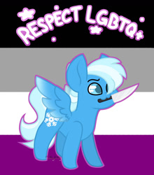 Size: 1024x1162 | Tagged: safe, artist:midnightamber, derpibooru import, oc, oc only, pegasus, pony, :3, asexual pride flag, chibi, commission, graveyard of comments, knife, male, mouth hold, pride, pride flag, pride month, solo, stallion, threat, ych result, your character here