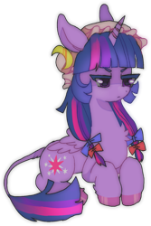 Size: 761x1139 | Tagged: safe, artist:bloodcircuz, derpibooru import, twilight sparkle, twilight sparkle (alicorn), alicorn, classical unicorn, pony, unicorn, clothes, cloven hooves, cosplay, costume, leonine tail, patchouli knowledge, simple background, solo, touhou, transparent background, twichouli, unshorn fetlocks