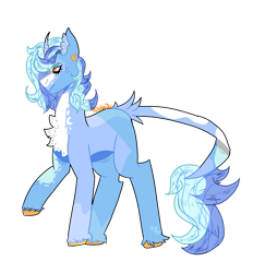 Size: 1280x1377 | Tagged: safe, artist:candieddread, derpibooru import, trixie, pony, unicorn, female, leonine tail, mare, redesign, simple background, solo, transparent background