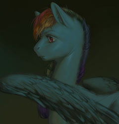 Size: 1280x1334 | Tagged: safe, artist:redisonstar, derpibooru import, rainbow dash, pegasus, pony, female, solo