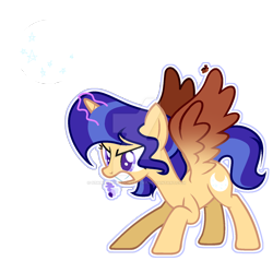 Size: 1280x1280 | Tagged: safe, artist:stardustshadowsentry, derpibooru import, oc, oc:sterling, pony, unicorn, female, magic, mare, offspring, parent:flash sentry, parent:twilight sparkle, parents:flashlight, simple background, solo, transparent background