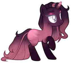 Size: 2880x2560 | Tagged: safe, artist:nightmarye, derpibooru import, oc, oc only, pony, unicorn, female, high res, horn, mare, raised hoof, raised leg, simple background, smiling, solo, transparent background, unicorn oc