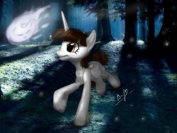 Size: 1200x900 | Tagged: safe, artist:vera2002, derpibooru import, oc, oc only, alicorn, pony, alicorn oc, female, horn, mare, outdoors, running, signature, solo, tree, wings