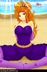 Size: 984x1501 | Tagged: safe, artist:clouddg, derpibooru import, adagio dazzle, equestria girls, adagiazonga dazzle, breasts