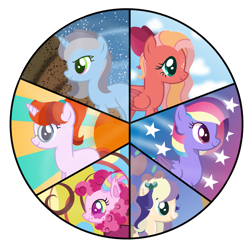 Size: 1024x1023 | Tagged: safe, artist:pegasister64, derpibooru import, oc, oc only, oc:precious, oc:raspberry streudel, oc:ruby apple, oc:smoky mirrors, oc:vibrant light, oc:vista rush, earth pony, pegasus, pony, unicorn, bow, female, freckles, glasses, hair bow, interspecies offspring, magical lesbian spawn, next generation, offspring, parent:applejack, parent:big macintosh, parent:cheese sandwich, parent:discord, parent:fluttershy, parent:pinkie pie, parent:rainbow dash, parent:rarity, parent:starlight glimmer, parent:sunburst, parent:trixie, parent:twilight sparkle, parents:cheesetrix, parents:discopie, parents:fluttermac, parents:rarijack, parents:starburst, parents:twidash, simple background, transparent background