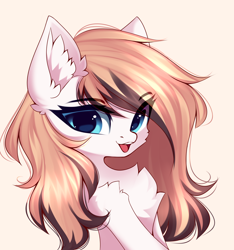 Size: 2712x2898 | Tagged: safe, artist:airiniblock, derpibooru import, oc, oc only, oc:krystal hearts, pegasus, pony, bust, chest fluff, commission, ear fluff, ears, eye clipping through hair, eyebrows, eyebrows visible through hair, female, headshot commission, high res, looking at you, mare, open mouth, open smile, pegasus oc, portrait, rcf community, simple background, smiling, smiling at you, solo