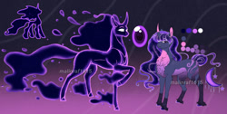 Size: 1280x647 | Tagged: safe, artist:malinraf1615, derpibooru import, tantabus, pony, ponified, solo