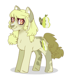 Size: 745x776 | Tagged: safe, artist:spectrumnightyt, derpibooru import, oc, earth pony, pony, female, mare, offspring, parent:applejack, parent:caramel, parents:carajack, simple background, solo, transparent background