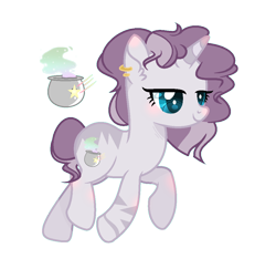 Size: 1052x1024 | Tagged: safe, artist:moonnightshadow-mlp, derpibooru import, oc, hybrid, zony, female, magical lesbian spawn, offspring, parent:saffron masala, parent:zecora, simple background, solo, transparent background