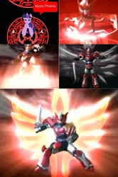 Size: 1164x1755 | Tagged: safe, derpibooru import, screencap, twilight sparkle, magimajin, magiphoenix, magiranger, mahou sentai magiranger, megazord, mystic force, mystic phoenix, mystic titan, power rangers, power rangers mystic force, super sentai, transformation