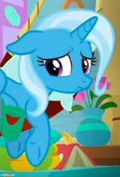 Size: 500x741 | Tagged: safe, derpibooru import, screencap, trixie, unicorn, a horse shoe-in, cropped, solo