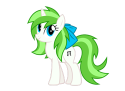 Size: 2871x2088 | Tagged: safe, artist:minty root, derpibooru import, oc, oc only, oc:minty root, pony, unicorn, bow, female, high res, horn, mare, simple background, smiling, solo, transparent background, unicorn oc, vector