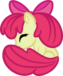 Size: 4500x5412 | Tagged: safe, artist:zapplebow, derpibooru import, apple bloom, female, filly, simple background, solo, transparent background, vector