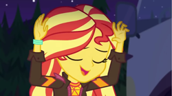 Size: 1920x1072 | Tagged: safe, derpibooru import, screencap, sunset shimmer, better together, equestria girls, sunset's backstage pass!, solo